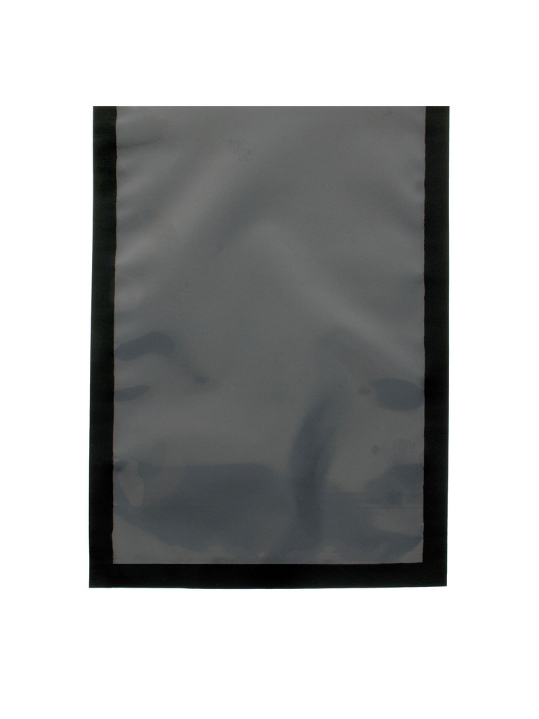 ARY 6-inch wide curved stiff boning knife with black handle