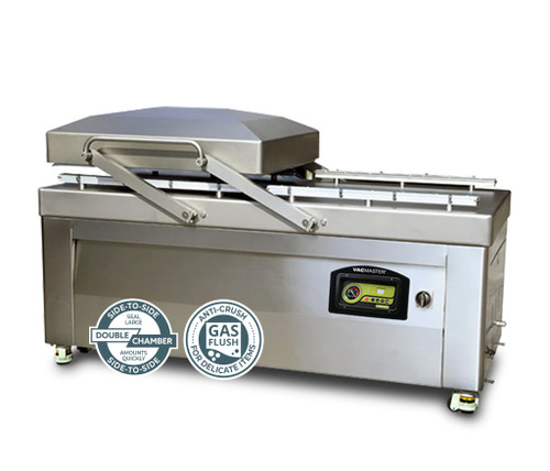 Kapoosh Walnut Slotless Knife Block with Flex Rod Storage