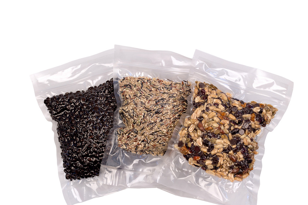 11.5" x 14" Gallon Full Mesh Zipper Vacuum Seal Bags - 30 Pack